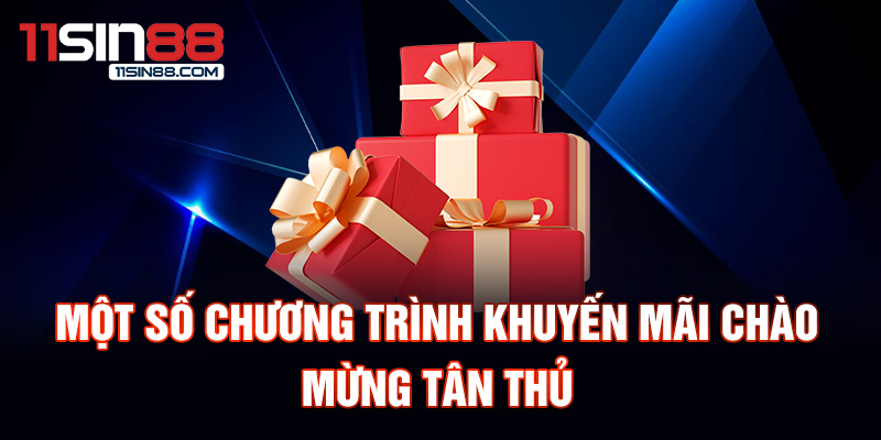 Một số chương trình khuyến mãi chào mừng tân thủ